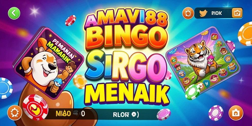 Gambaran gameplay AMAVI88 yang seru dalam bermain Bingo.