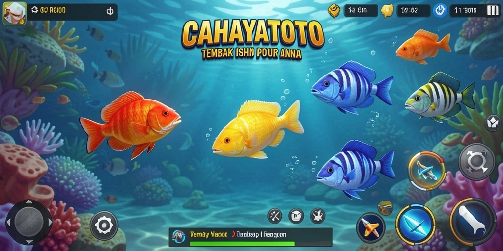 Screenshot gameplay CAHAYATOTO yang seru dan penuh warna.