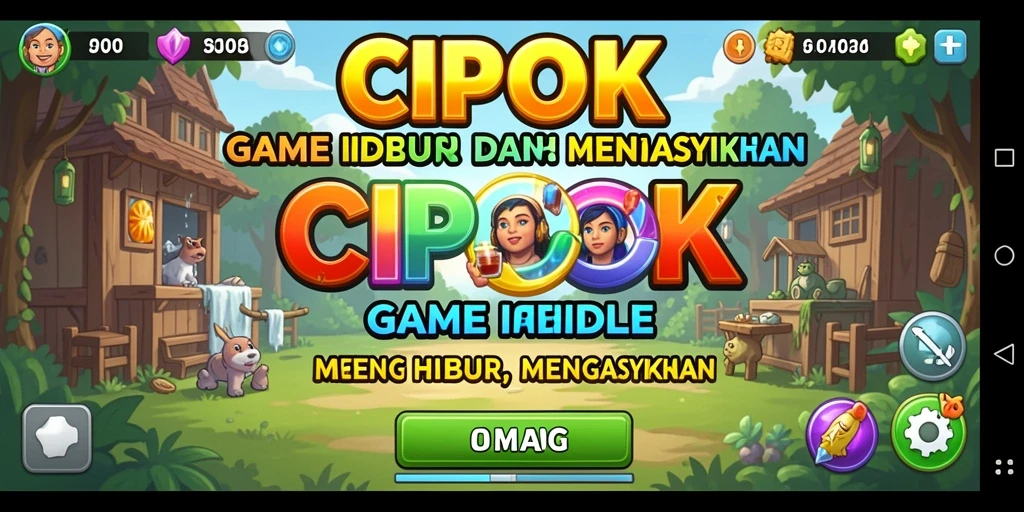 Tampilan gameplay CIPOK yang seru dan mengasyikkan dalam kategori Idle.