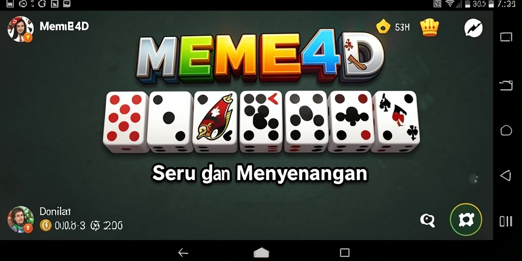 Gameplay seru dan interaktif di MEME4D.
