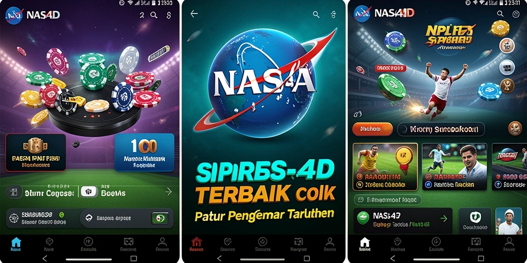 Screenshot gameplay NASA4D yang menampilkan pengalaman taruhan Sportsbook.