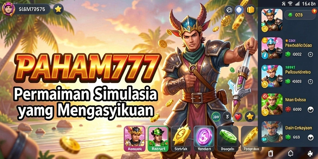 Tampilan gameplay menakjubkan dari PAHAM777 yang memikat.