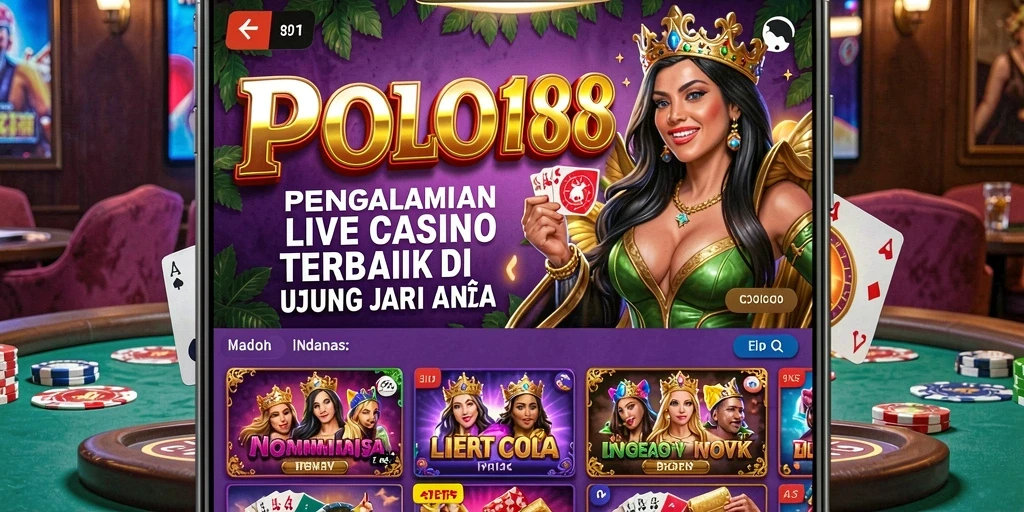 Screenshot gameplay POLO188 menampilkan sesi Live Casino yang mendebarkan.