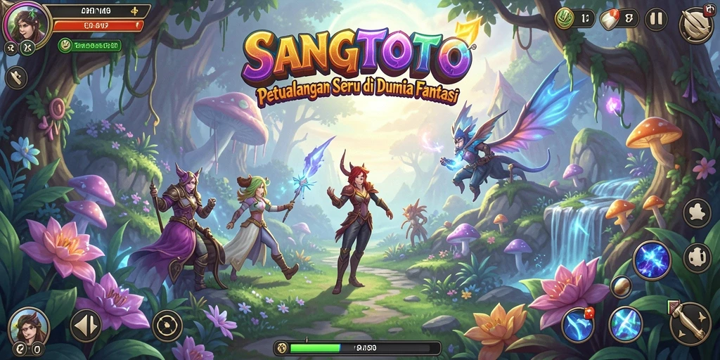 Tampilan gameplay SANGTOTO yang mengasyikkan dan penuh aksi.