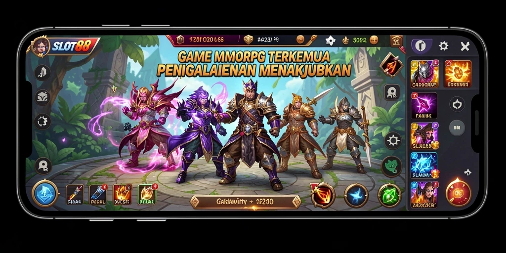 Tampilan gameplay SLOT88 yang seru dengan petualangan menegangkan.